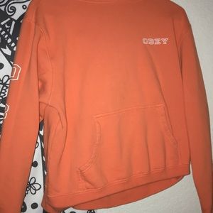 Obey burnt orange hoodie 🍊